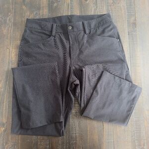 Lulu Lemon ABC 5 Pocket Pants Black 32"